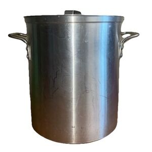 Toroware by‎ Leyse 16 Qt Large Aluminum Stockpot With Lid No. 5316 Made In USA